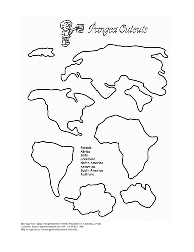 Worksheets Continental Drift Worksheet tectonic plates and continental drift by rmr09 teaching resources tes