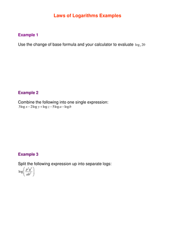 Worksheets Properties Of Logs Worksheet properties of logarithms worksheet sharebrowse logs delibertad