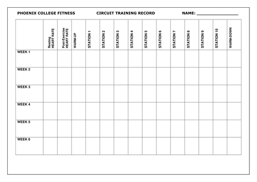 Worksheets Workout Worksheets collection of workout worksheets sharebrowse delibertad