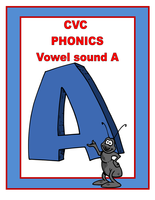 815 New cvc worksheet tes 556 CVC PHONICS THE A SOUND by Coreen Burt   UK Teaching Resources   TES 