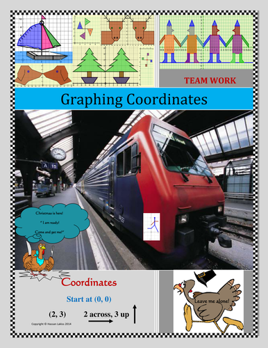 Graphing Coordinates 10Activities/Tasks leading to mystery pictures