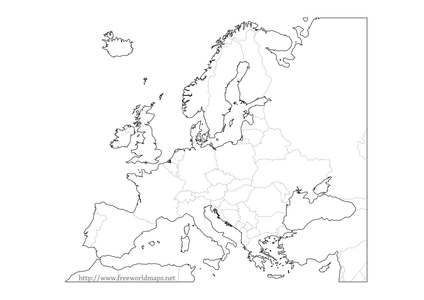 Map Of Greece Worksheet