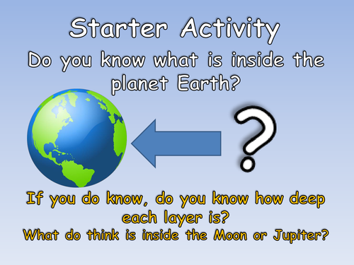 Earth's Structure Art Cross-Curricula KS2 Adaptable for KS1. Differentiated  Great for Display