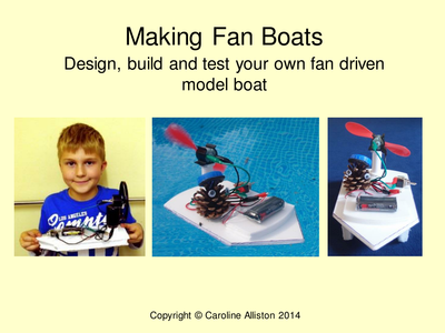 KS2 Electricity, Materials and Forces - Design, Make and Test a Fan ...