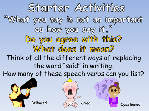 Year 3 Inverted Commas to Punctuate Direct Speech (Year 3 or KS2 Speech Marks) Complete Lesson