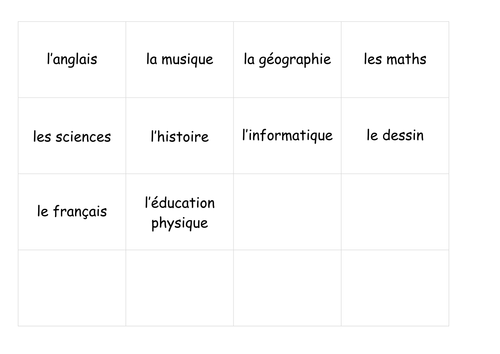 Salut Sophie French Unit 9 – My school and me | Teaching Resources