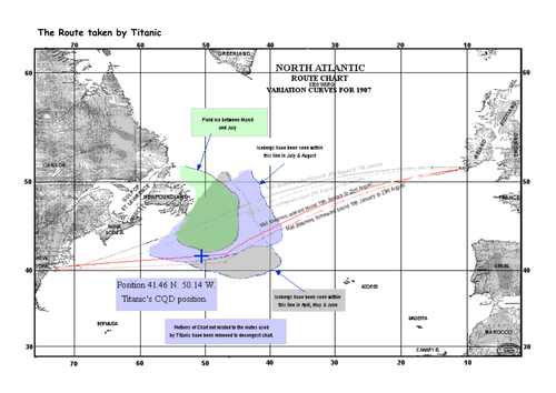 Titanic Investigation: Deductions and Inferences (Y9 and 10) 