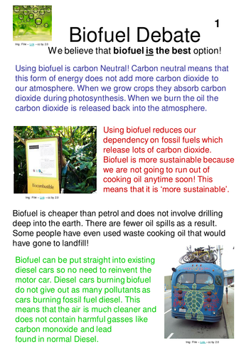 Biofuel Debate