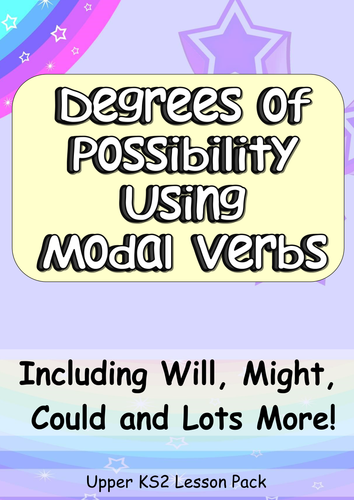 Year 5 Indicating Degrees of Possibility Using Modal Verbs ...