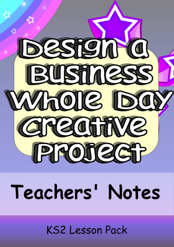 Mini-Project 11 Activities: Design a Business. Cross-Curricula, Engaging and Challenging