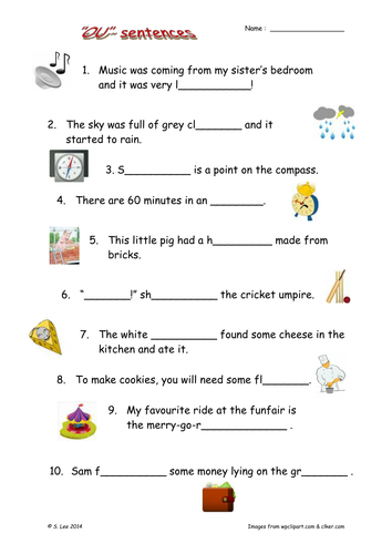 vowel digraphs set 6 ou ow and oi oy sound teaching resources