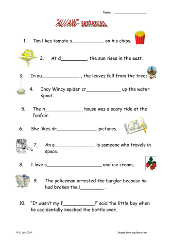 Vowel Digraphs: Set 9 OR sound | Teaching Resources