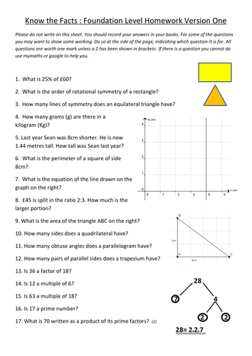 gcse-foundation-maths-revision-worksheets-teaching-resources