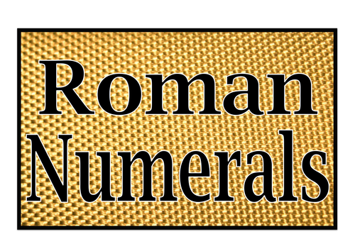 Great Roman Numerals 1-20 | Teaching Resources