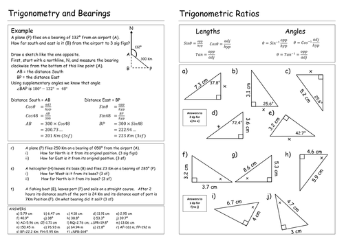 Printables Trigonometry Worksheets trigonometry worksheet by pebsy teaching resources tes