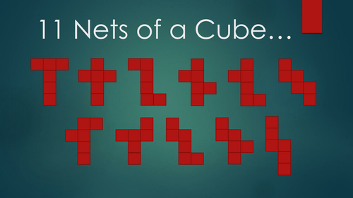 11 Nets of a Cube | Teaching Resources
