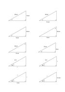 Which trig ratio? Activity/worksheet | Teaching Resources
