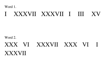 99 in roman numerals image