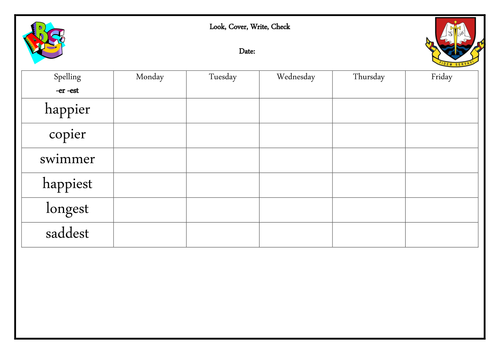 year 2 spelling practise teaching resources