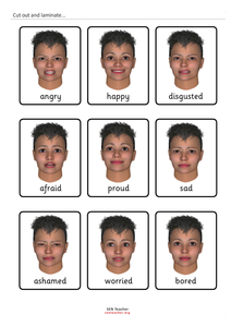Facial Expression Cards 12