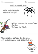 Speech Marks | Teaching Resources