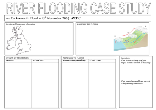 gcse geography flooding case study