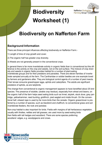Biodiversity Worksheets and Introduction - Resources - TES