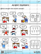 Arabic Numbers Worksheets | Teaching Resources