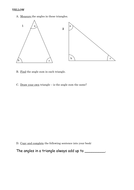 Investigating Angles 