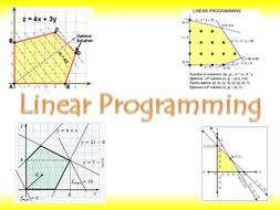 Linear Programming | Teaching Resources