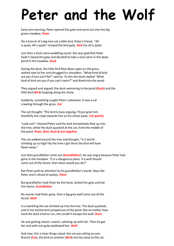 Musical stories | Teaching Resources