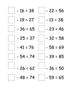 Missing Numbers - Box problems Yr3 by beth921 - UK Teaching Resources - TES