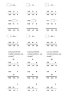 Missing Numbers - Box problems Yr3 by beth921 - UK Teaching Resources - TES