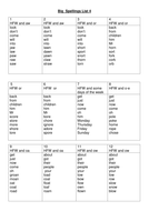 Dyslexia Friendly Spelling Lists Ks1 And Ks2 Big Spellings By 