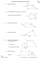 2D/3D Pythagoras & Right-Angled Trigonometry - Higher GCSE - Exam Style ...