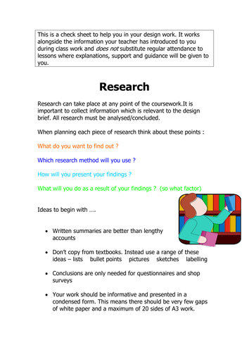 y11 food technology coursework teaching resources
