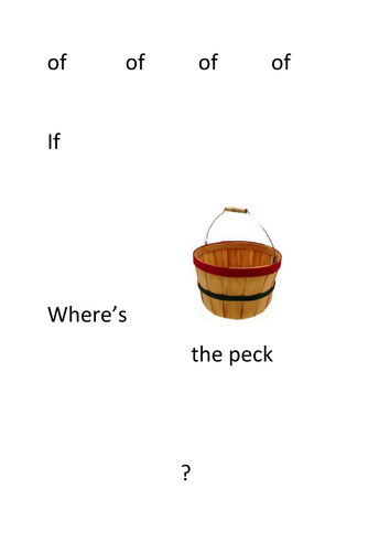 Peter Piper Preschool Activity Alliteration | Teaching Resources