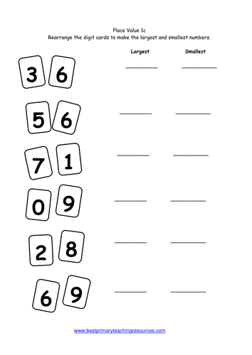 Maths Worksheets Year 1 | Teaching Resources