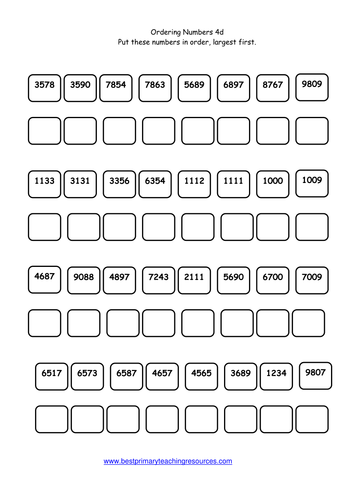 maths-worksheets-year-4-teaching-resources