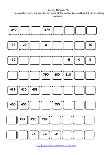 Maths Worksheets Year 4 by bestprimaryteachingresources - Teaching