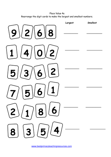 Maths Worksheets Year 4 by bestprimaryteachingresources - Teaching ...