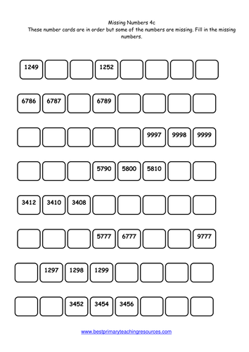 maths worksheets year 4 teaching resources