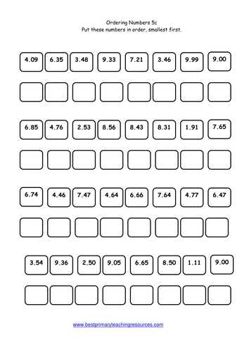 Maths Worksheets Year 5 | Teaching Resources