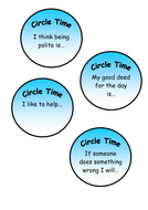 Circle Time Cards | Teaching Resources