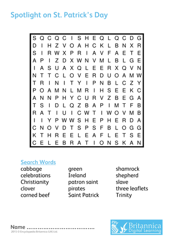 St Patrick's Day Activities | Teaching Resources