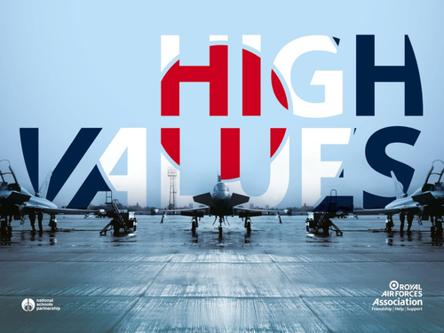 RAF Association - High Values | Teaching Resources