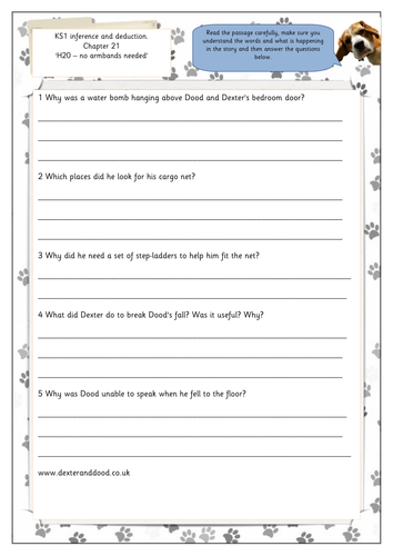 curriculum 2014 ks1 reading comprehension inference and