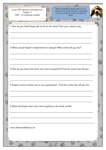 curriculum 2014 lower ks2 reading comprehension inference and deduction