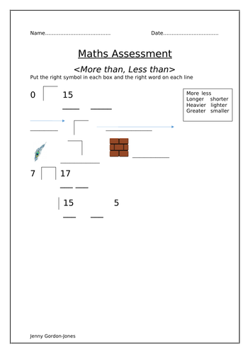 Maths assessment Level One