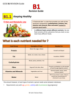 AQA GCSE B1 Biology Revision Guide by Ckulin1 | Teaching Resources